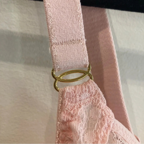 FREYA Sz 30G(34C equivalent) Starlight Lacy Polka Dot Underwire Balcony Bra NEW - Picture 7 of 9